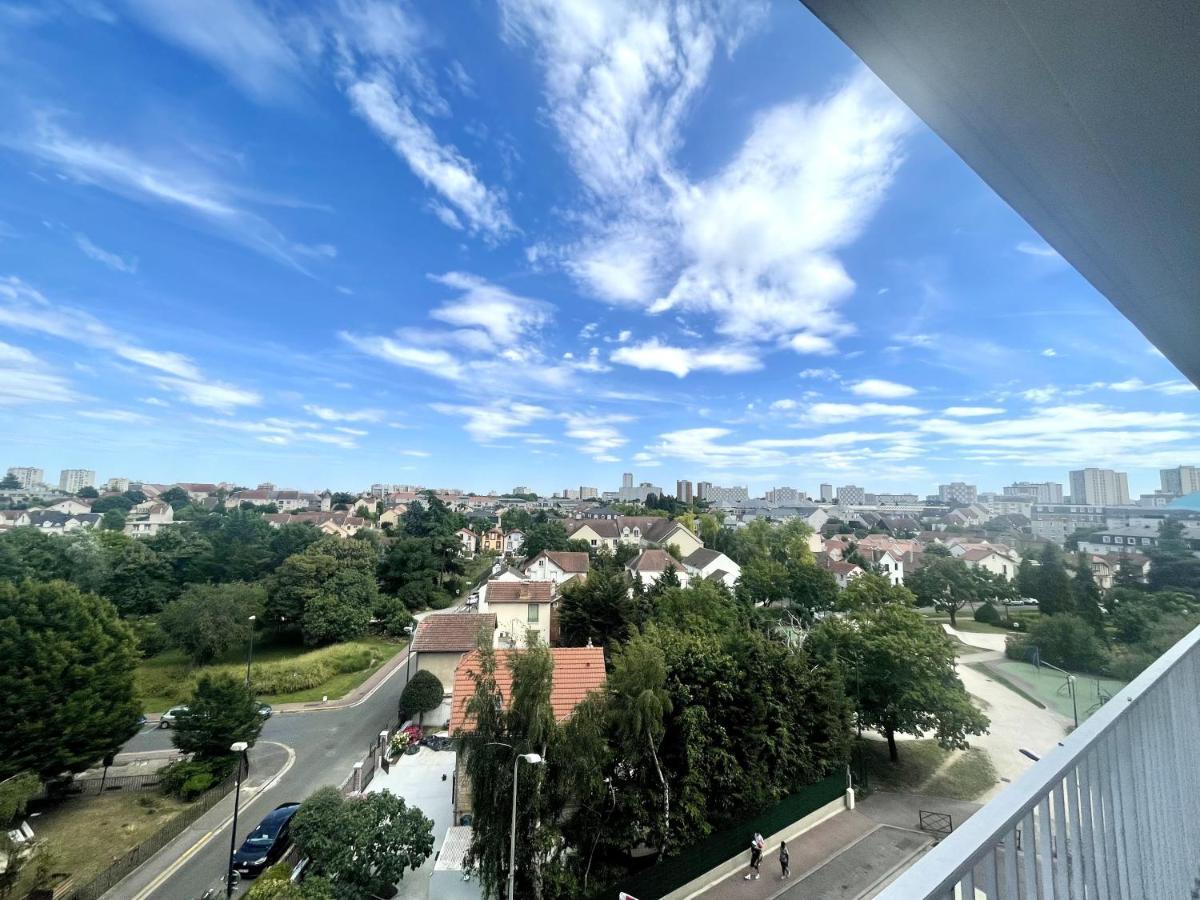 Superbe Appartement En Centre-Ville, 20Min De Paris, 5 Min D'Enghien Saint-Gratien  Luaran gambar