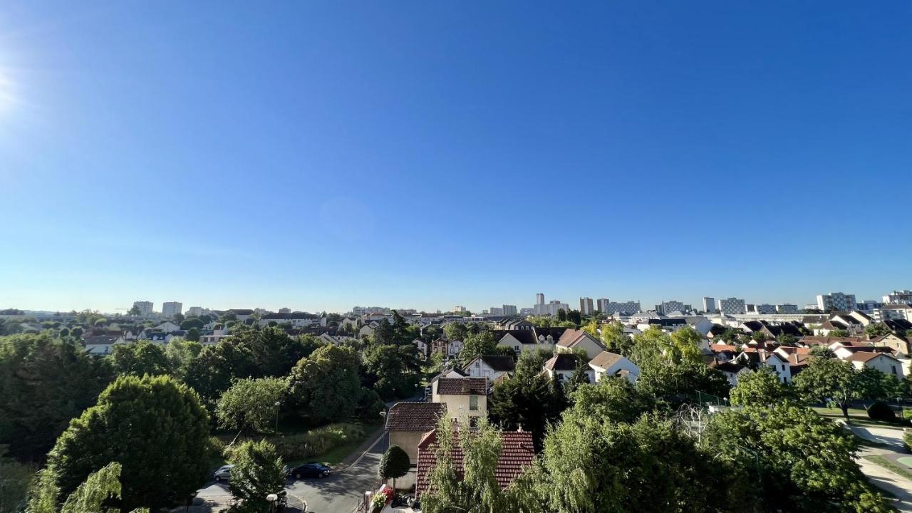 Superbe Appartement En Centre-Ville, 20Min De Paris, 5 Min D'Enghien Saint-Gratien  Luaran gambar