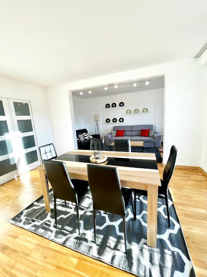 Superbe Appartement En Centre-Ville, 20Min De Paris, 5 Min D'Enghien Saint-Gratien  Luaran gambar
