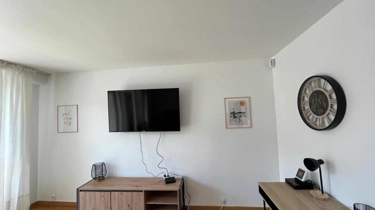 Superbe Appartement En Centre-Ville, 20Min De Paris, 5 Min D'Enghien Saint-Gratien  Luaran gambar